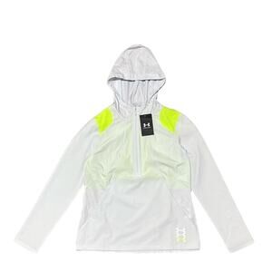 Under‎ Armour Women's UA Run Anywhere Anojacket Reflective Hooded Jacket Size XS